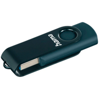 Hama USB-Stick Rotate 256GB USB 3.0 90MB/s petrolblau 