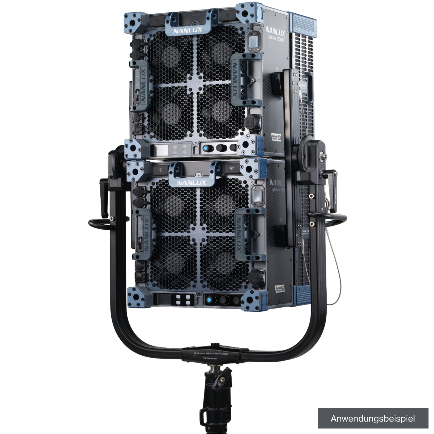 Nanlux Dual-Montagebügel YK-DH-MT25 für Studio-Scheinwerfer Matrix 2500B und 2500C