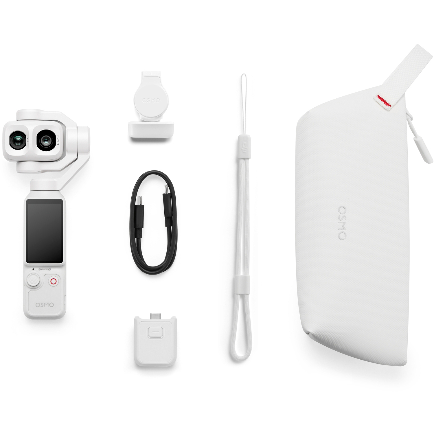 DJI Osmo Pocket 4P Pearl White Standard Combo