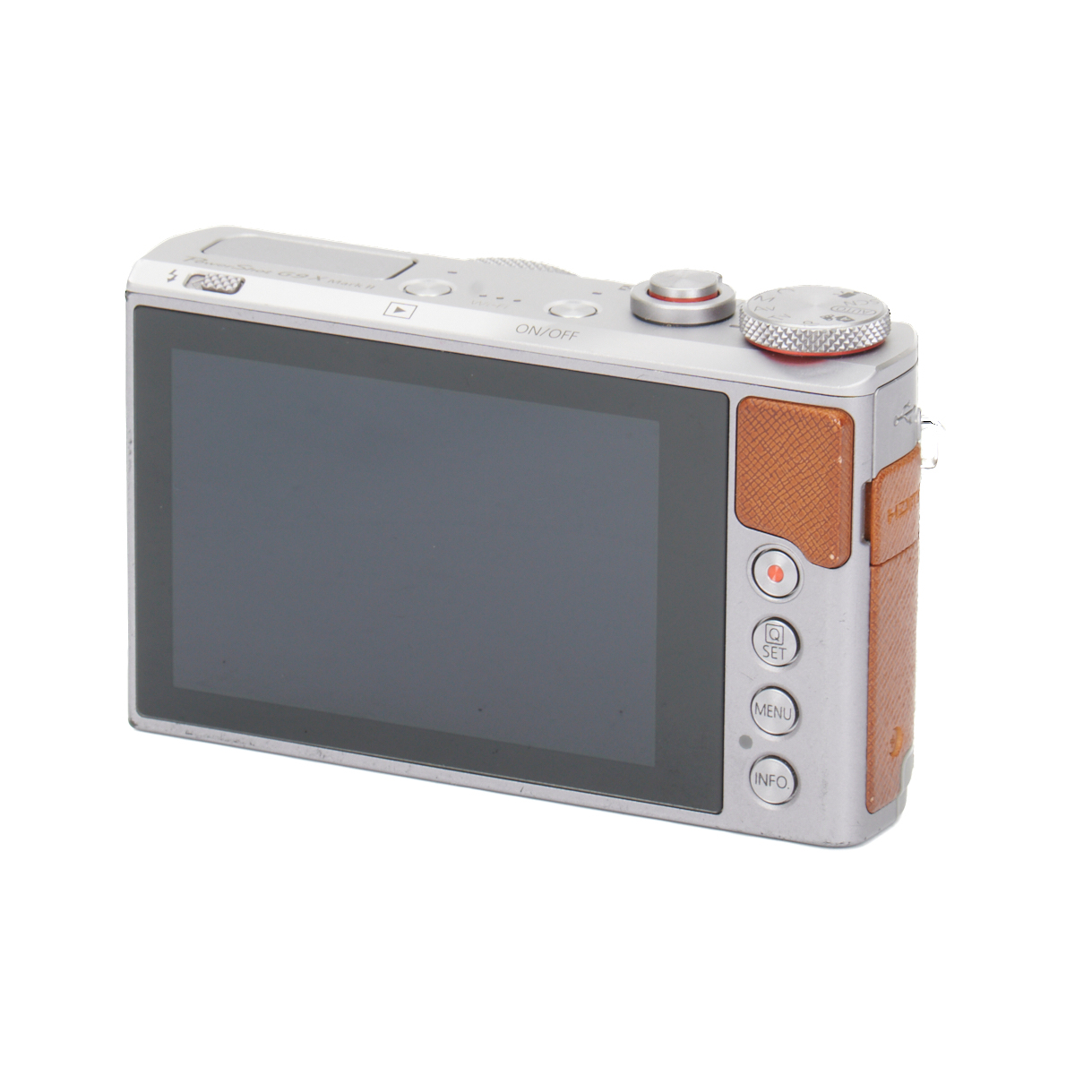 Canon PowerShot G9 X Mark II silber-braun gebraucht