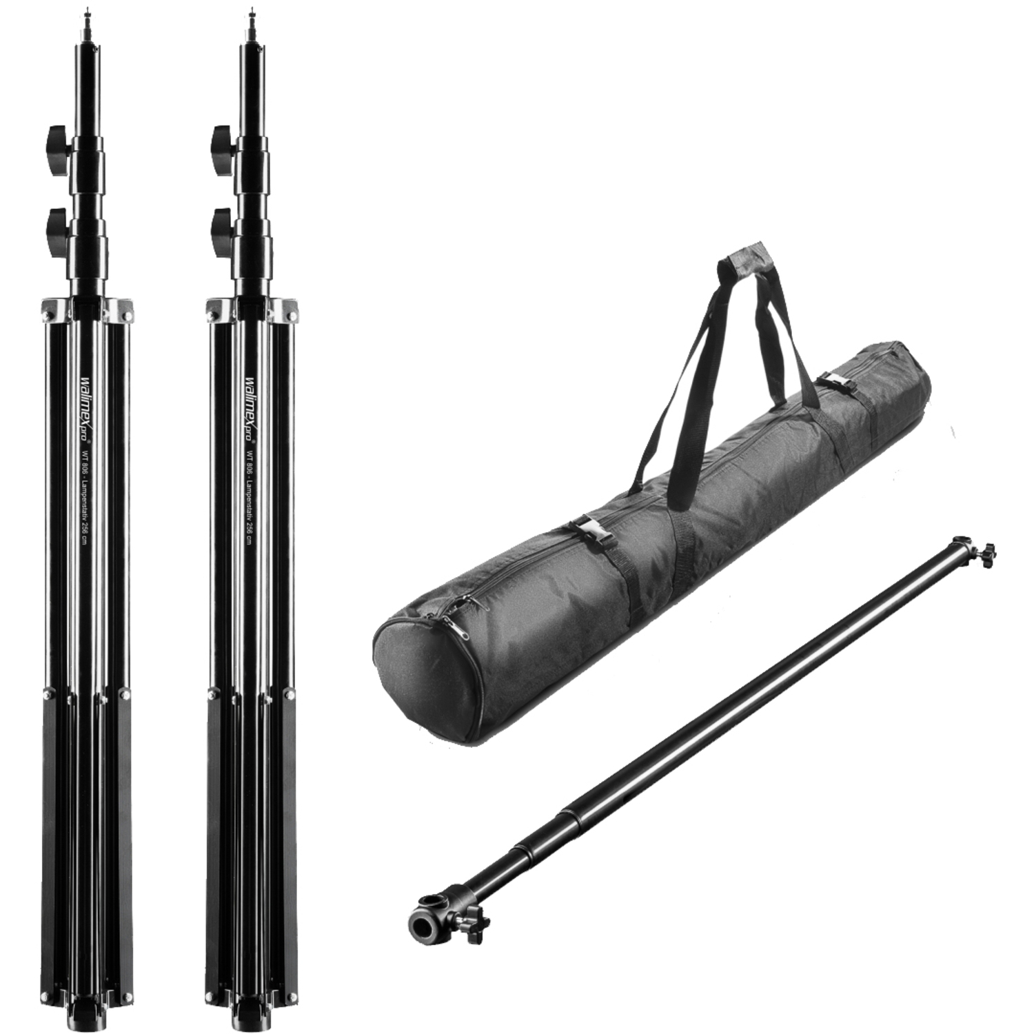 Walimex pro Teleskop Hintergrundsystem L 120-307cm