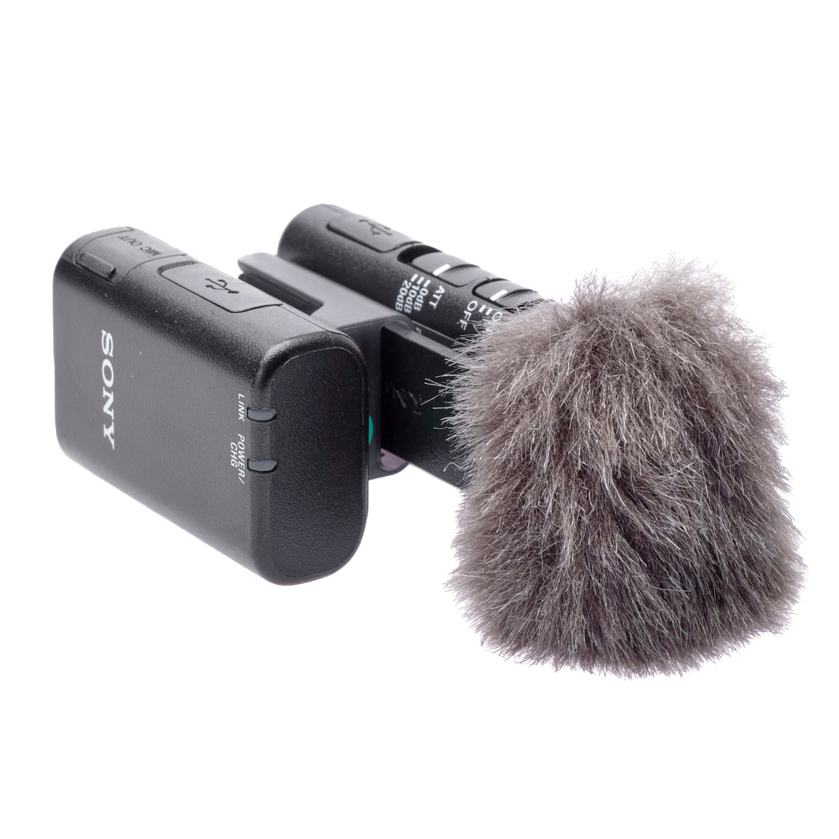 Sony ECM-W2BT Drahtloses Mikrofon mit Bluetooth-Verbindung gebraucht