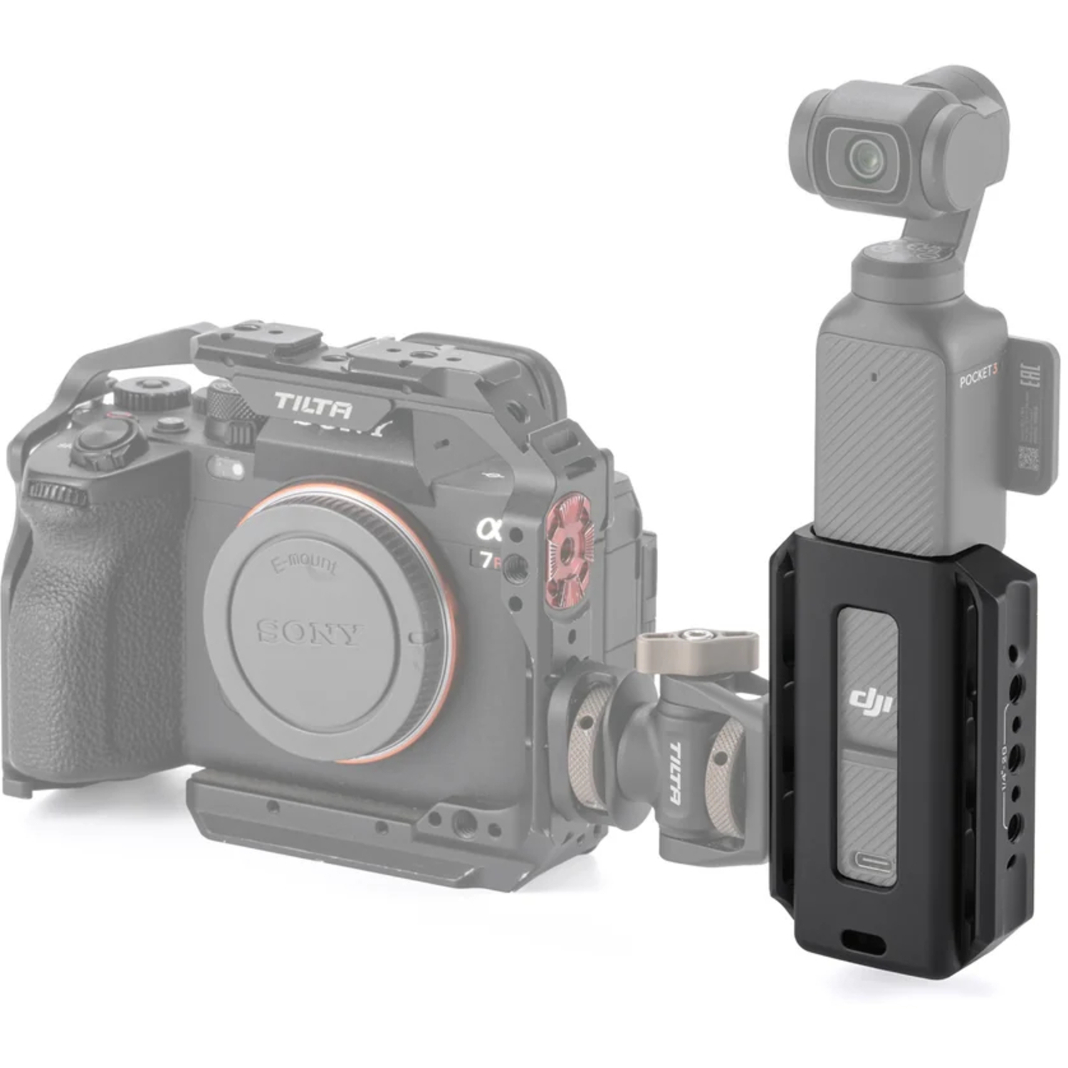 Tilta Zubehörhalterungserweiterung für DJI Osmo Pocket 3