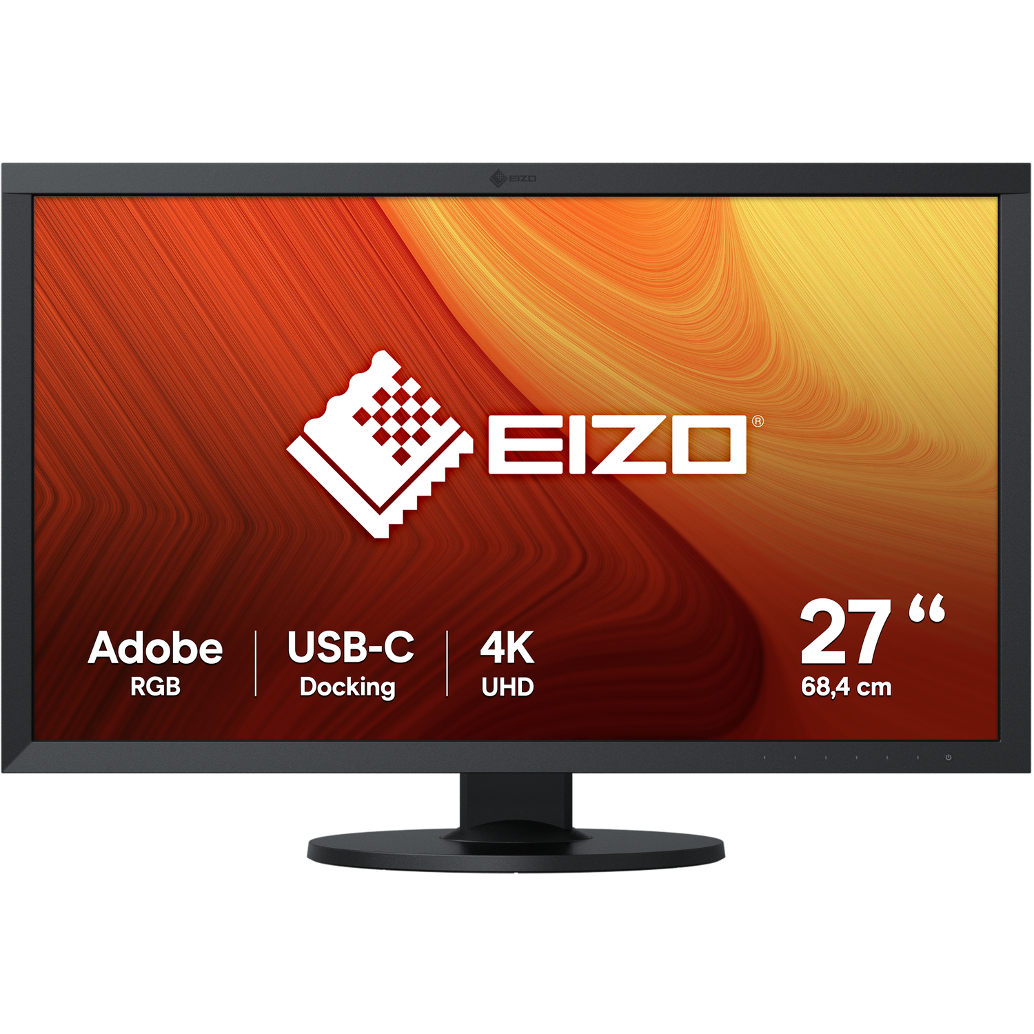 EIZO ColorEdge CS2740 Computerbildschirm 68,6 cm (27") 3840 x 2160 Pixel 4K Ultra HD LCD Schwarz