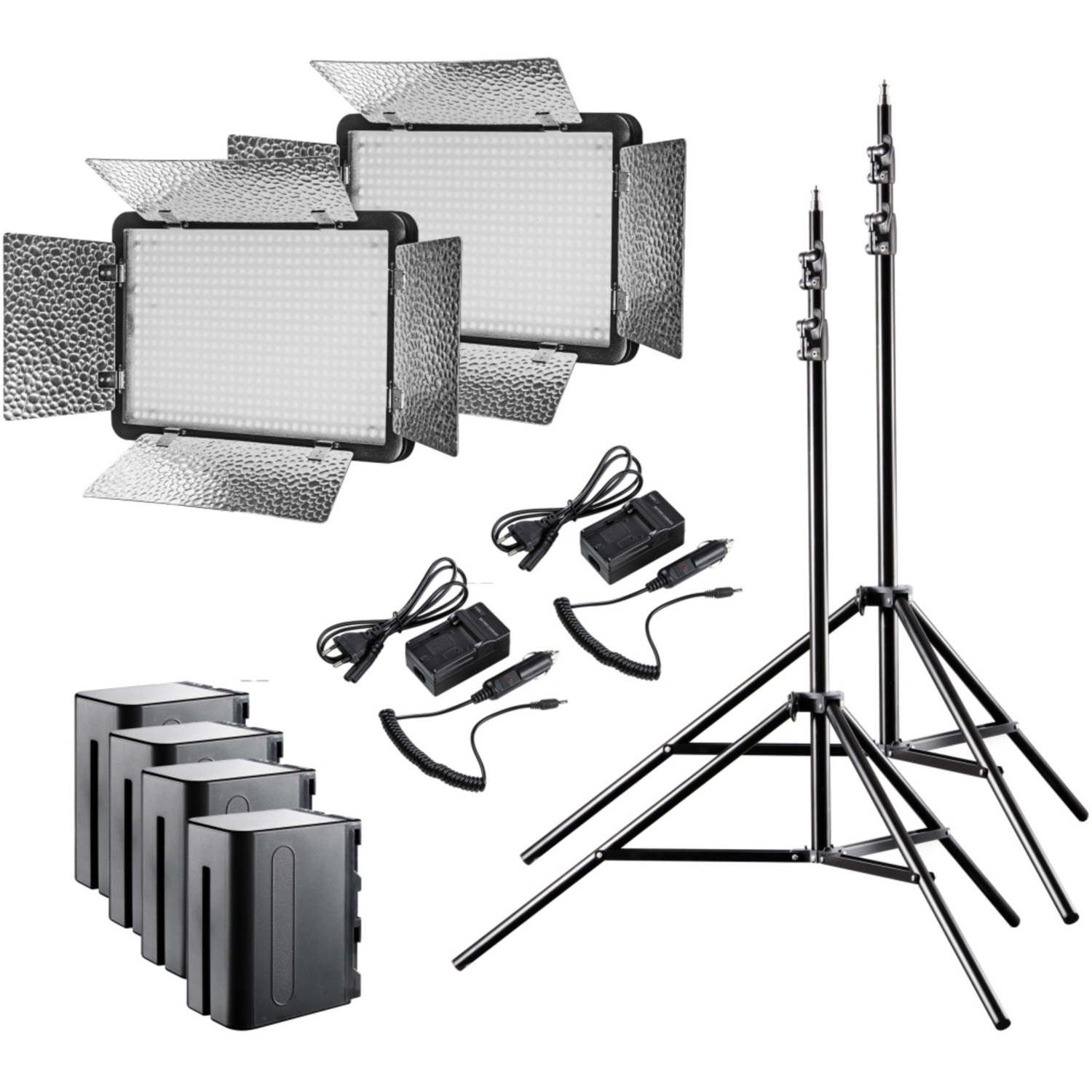 Walimex pro LED Leuchte Versalight 500 Bi Color 2er Set
