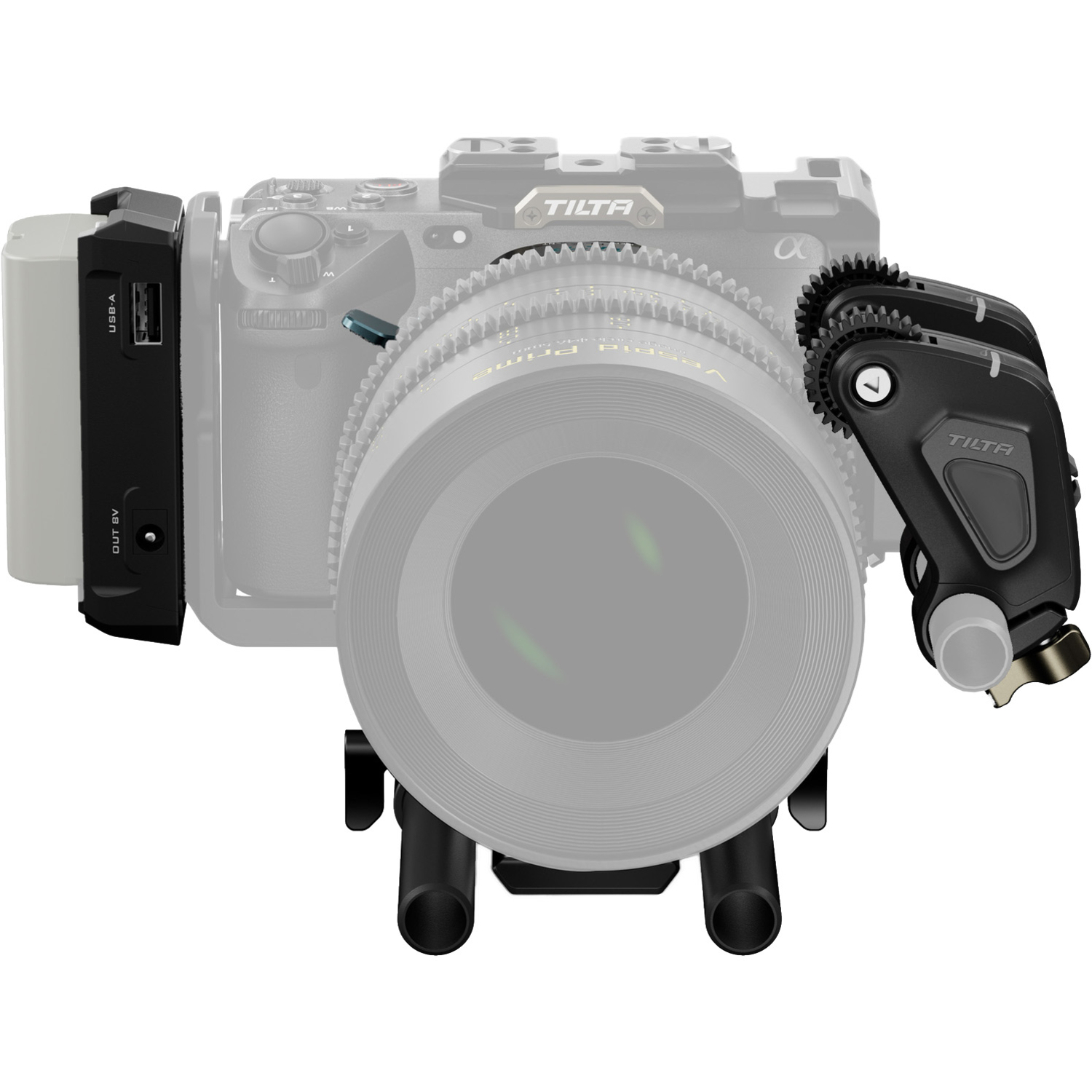 Tilta Autofokusadapter Nucleus Dual Nano II Motor für E-Mount Kameras und PL-Mount Objektiven