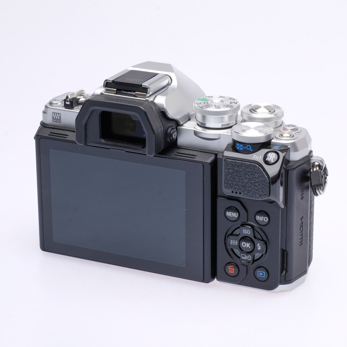 OM System OM-D E-M10 Mark III silber gebraucht
