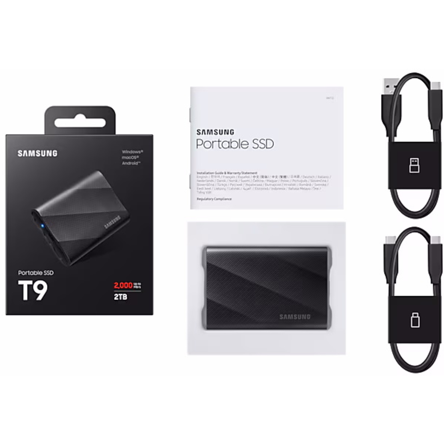 Samsung Portable SSD T9 2TB schwarz