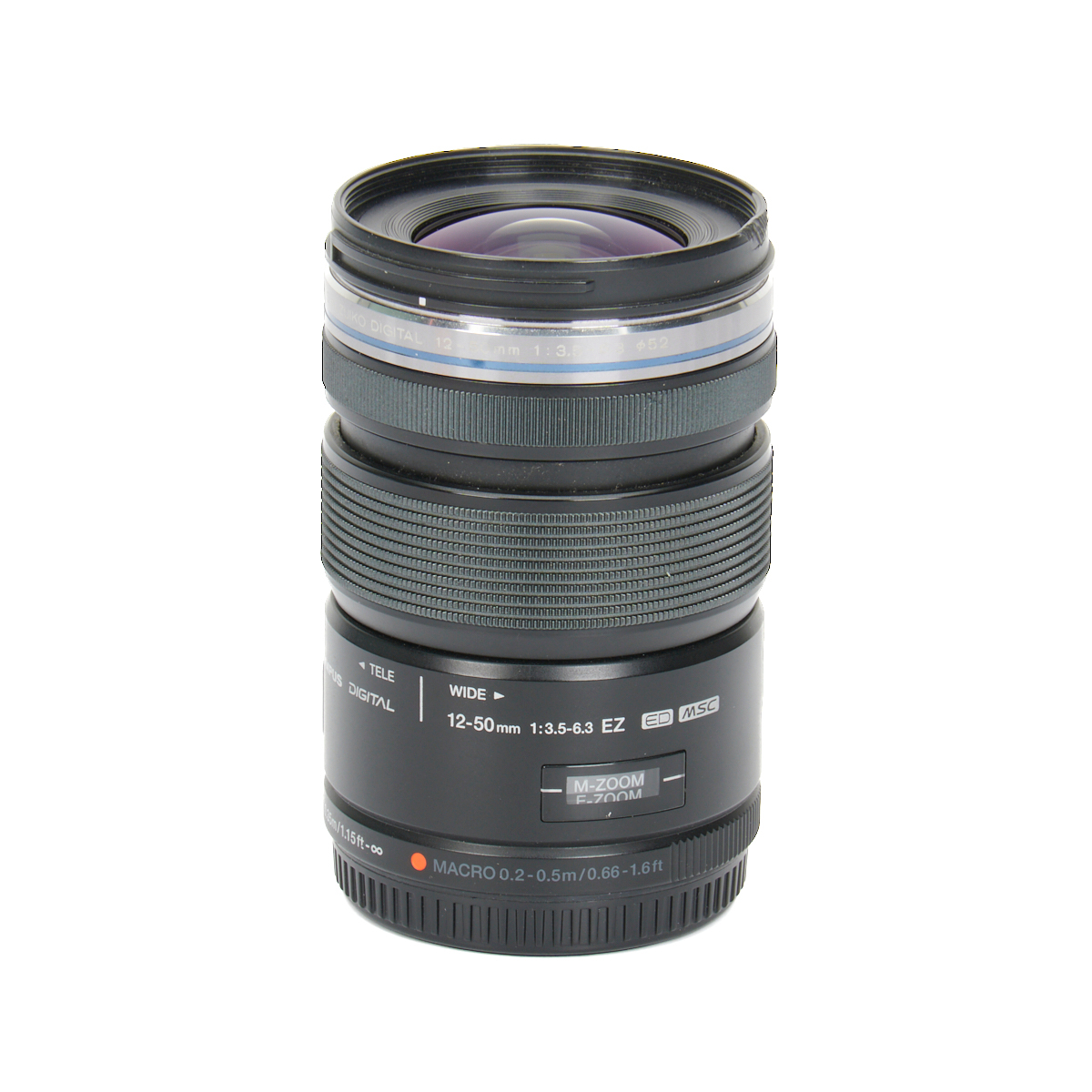 Olympus M.Zuiko Digital ED 12-50mm F3.5-6.3 EZ schwarz gebraucht
