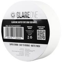 GlareOne Gaffer Tape 50m/5cm weiß