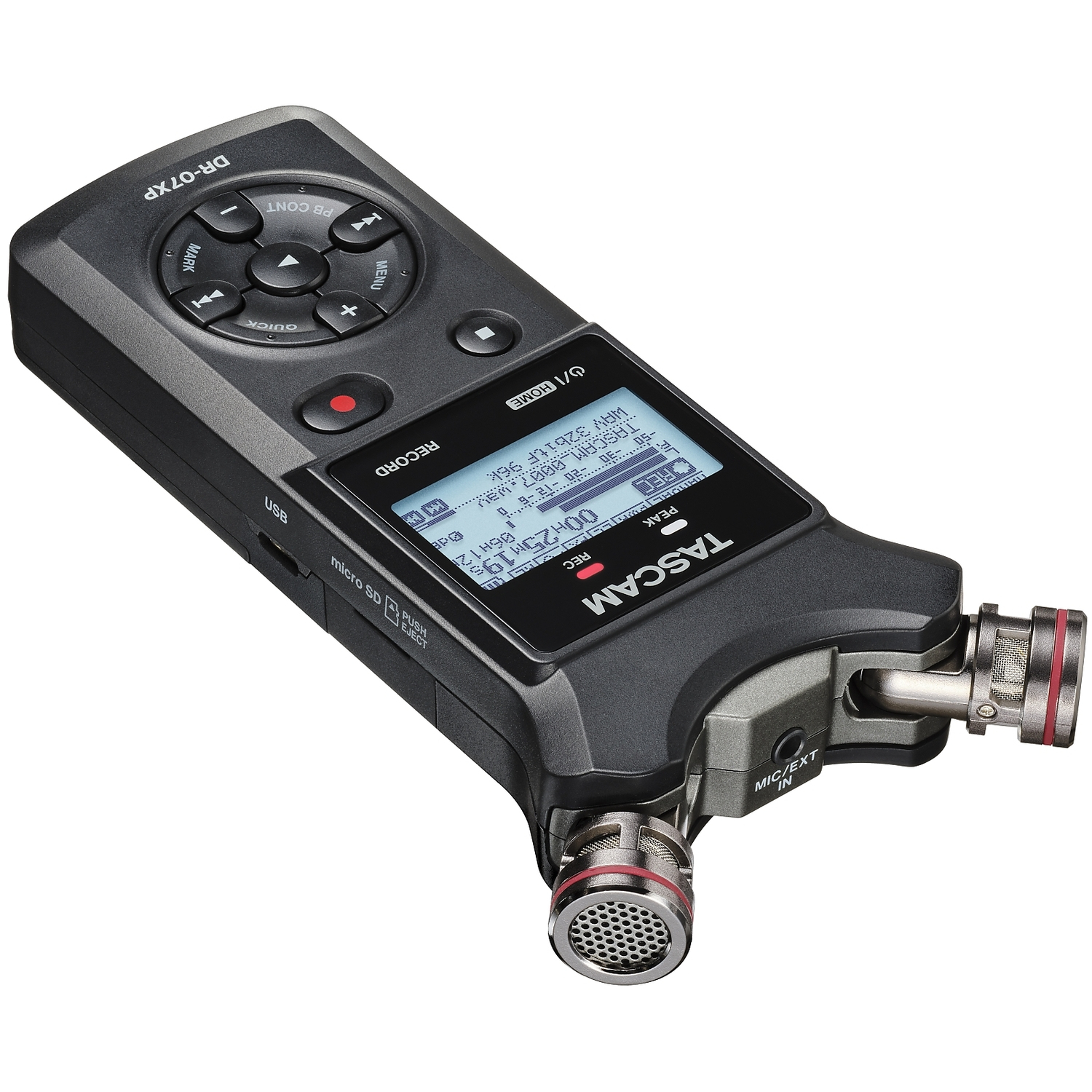 Tascam Stereo-Audiorecorder DR-07XP mit USB-Interface