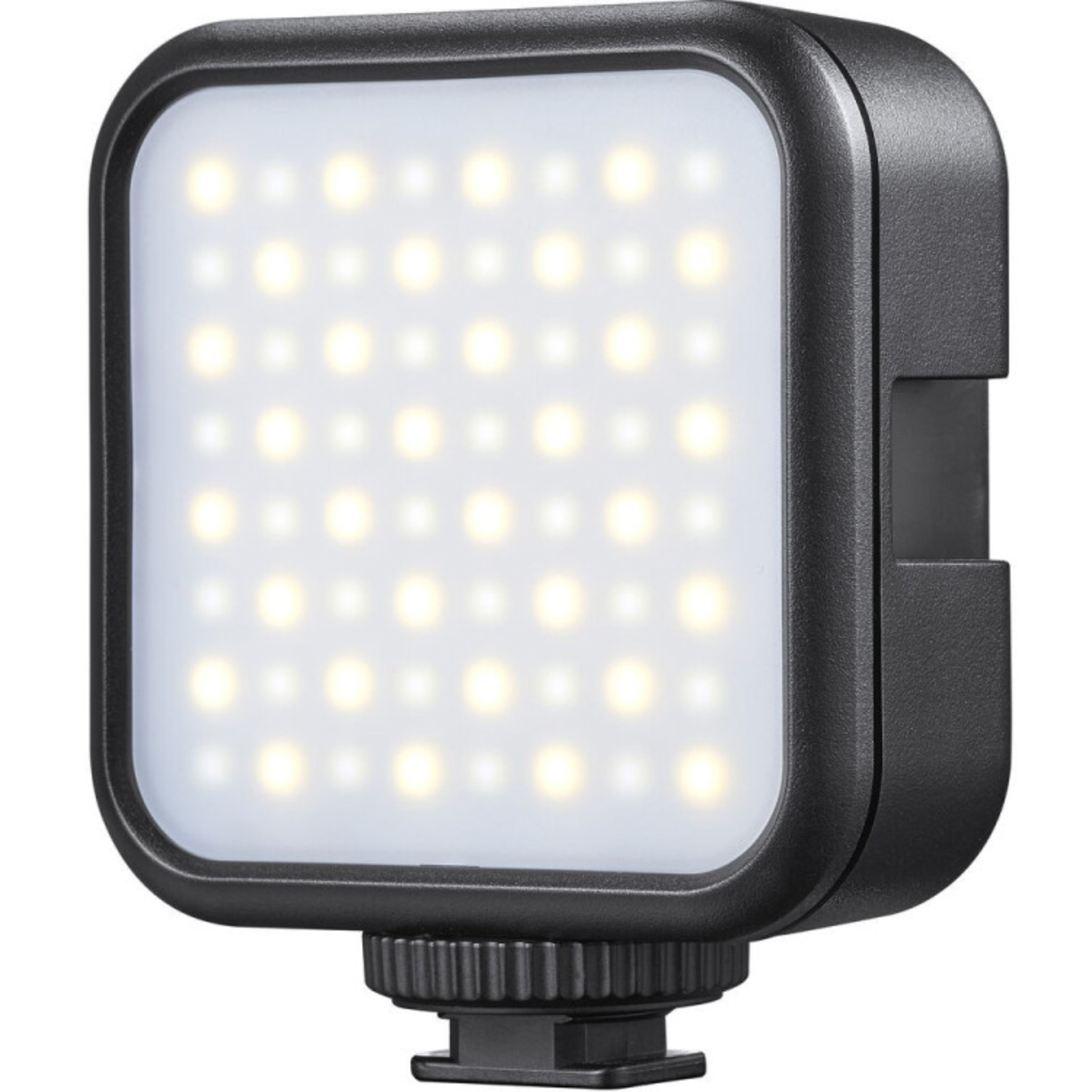 Godox LED6Bi mit quadratischer Leuchtfläche und Befestigungsfuss