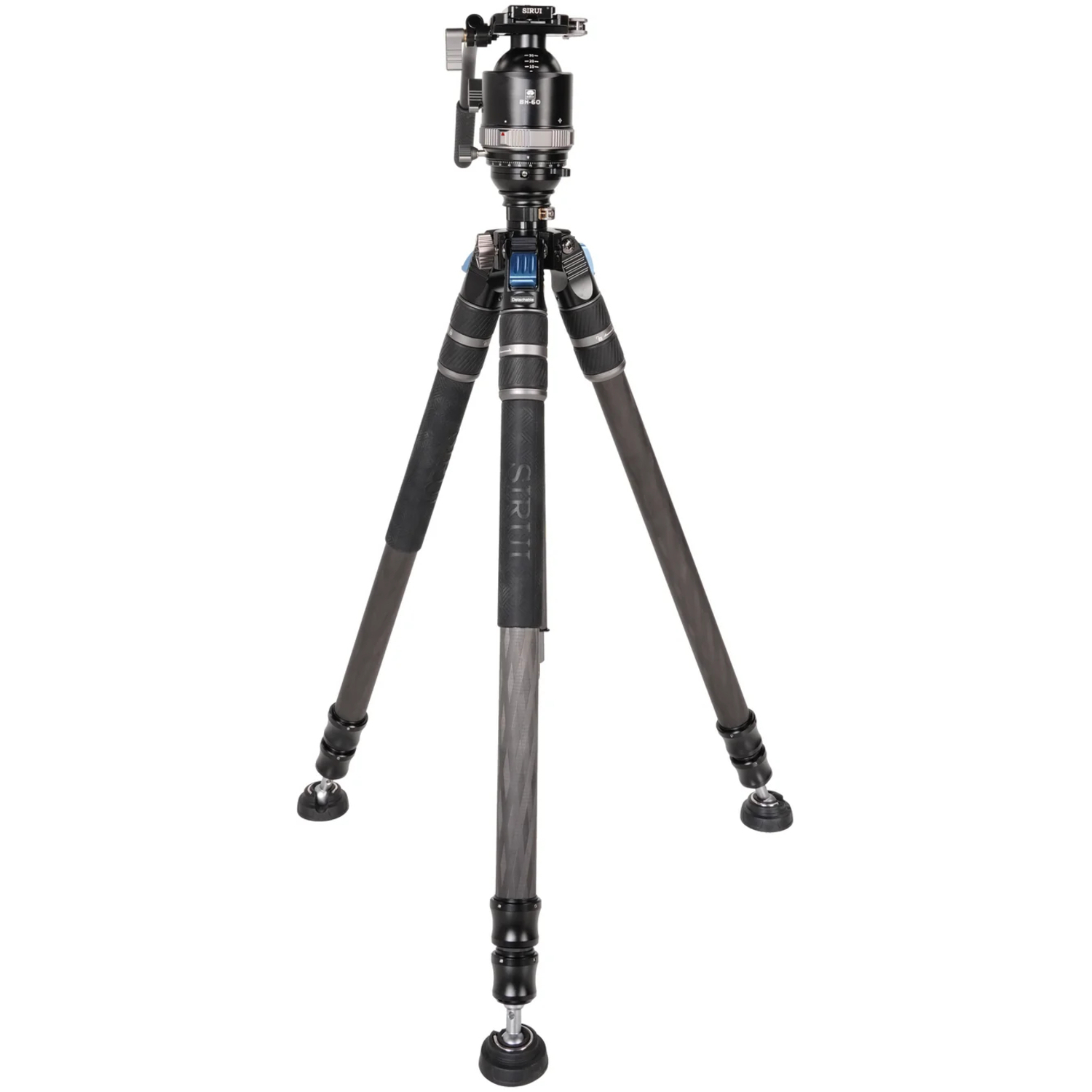 Sirui Stativ SVS60 Carbon mit 2-in-1 Kugel- und Fluidkopf BH-60