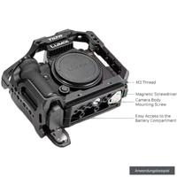 Tilta Cage TA-T50-FCC-B für Panasonic LUMIX DC-S5II, LUMIX DC-S5IIX und LUMIX DC-G9II