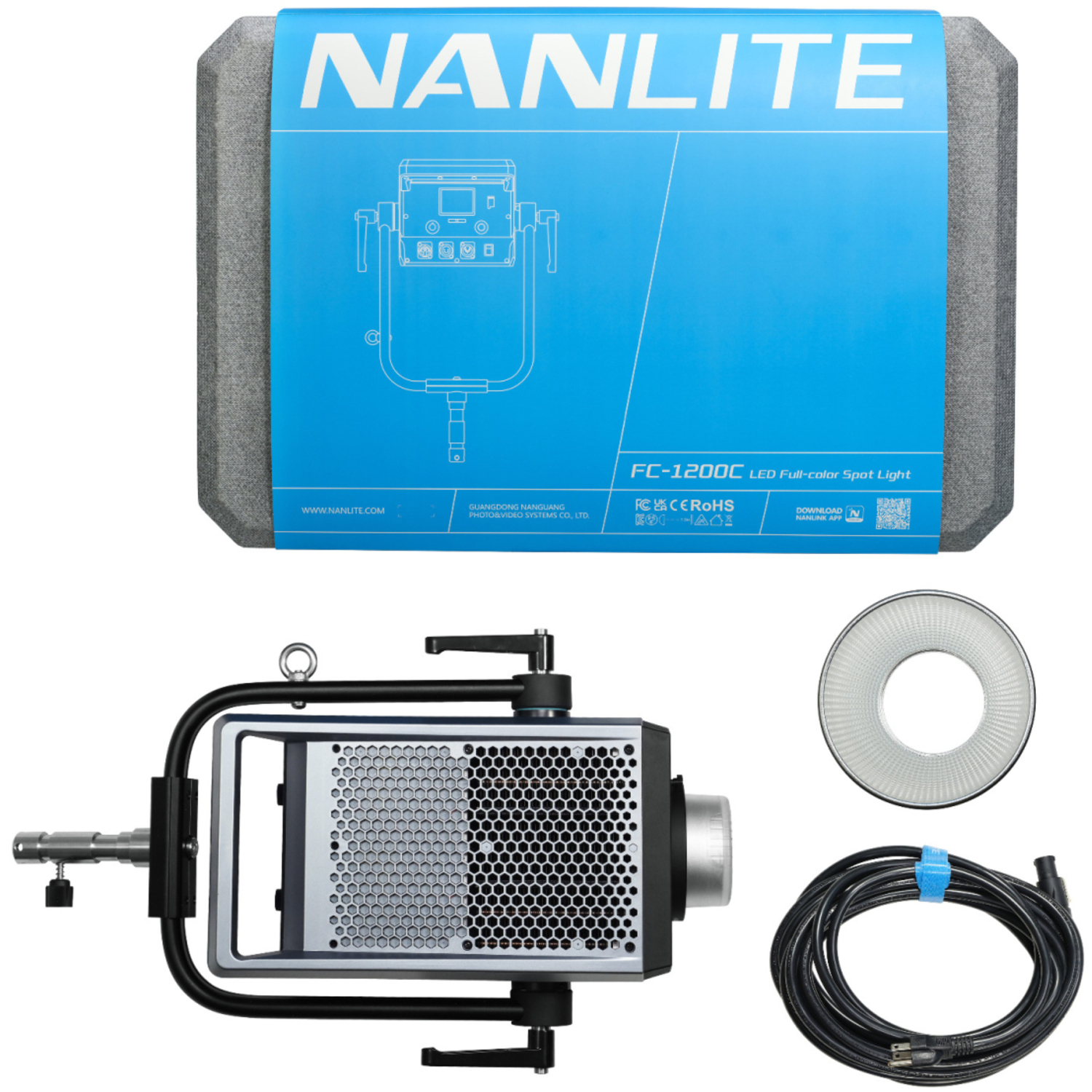 Nanlite Studio-Scheinwerfer FC-1200C Full-Color
