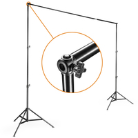 Walimex pro Teleskop Hintergrundsystem L 120-307cm