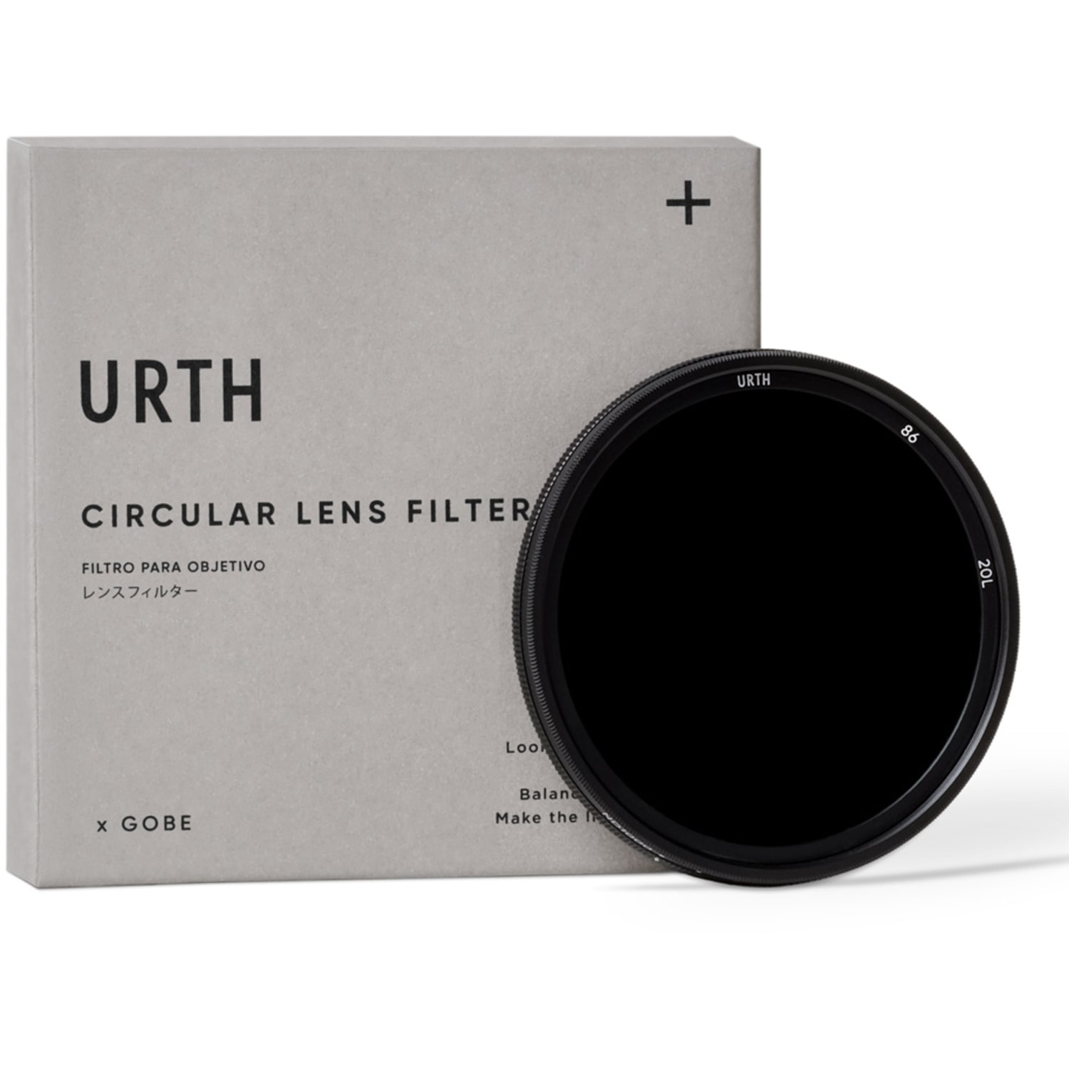 Urth 86mm ND64-1000 Variabler ND-Filter 6-10 Stop (Plus+)
