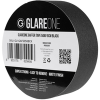 GlareOne Gaffer Tape 50m/5cm schwarz