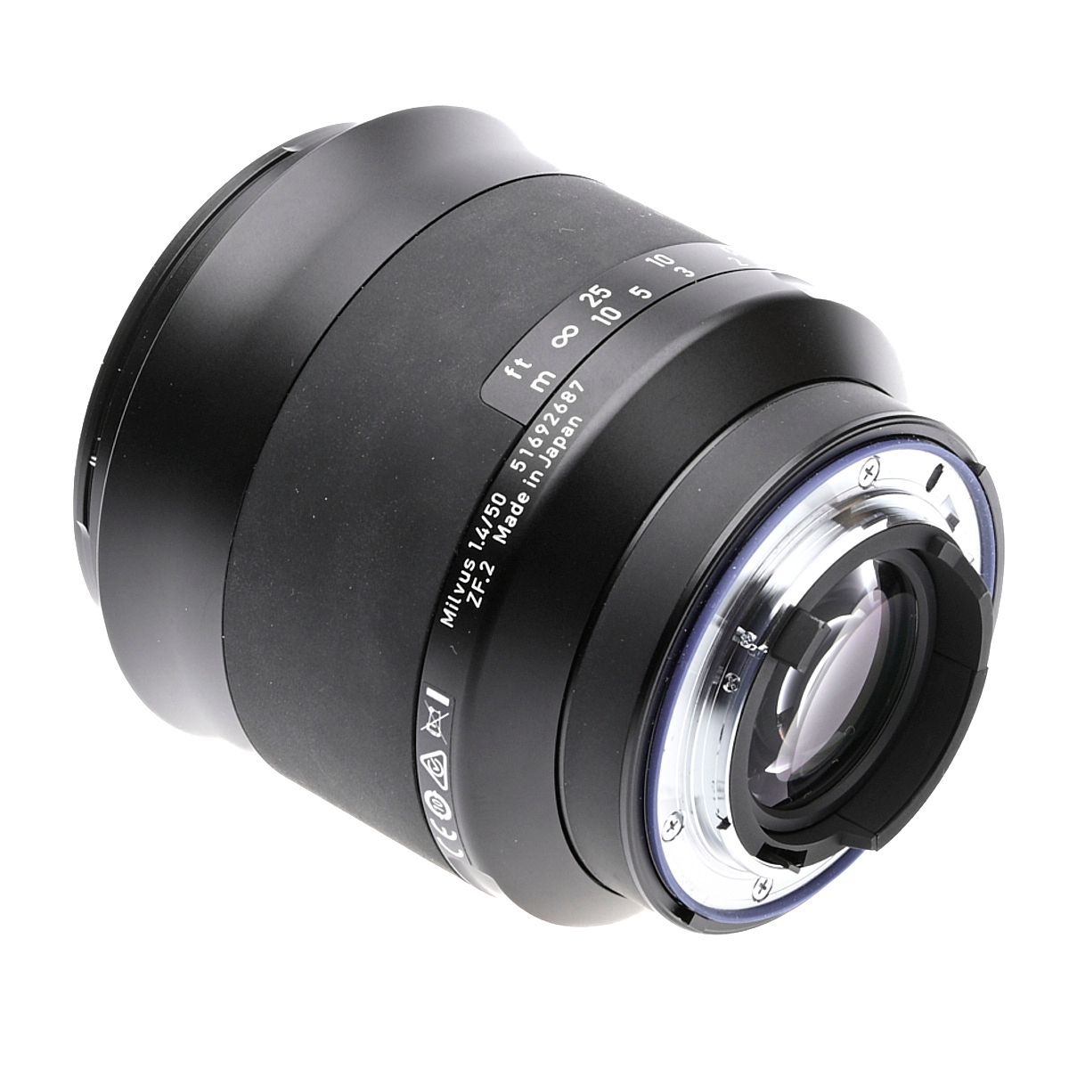 Zeiss Milvus 50mm F1.4 ZF.2 für Nikon F-Mount gebraucht