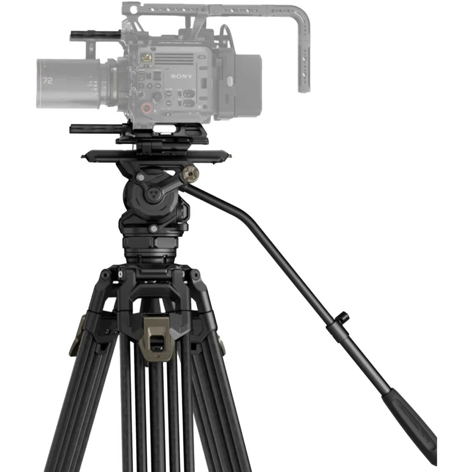 Tilta Stativ TT-CT12-75-SG Carbon mit Cine-Fluidkopf