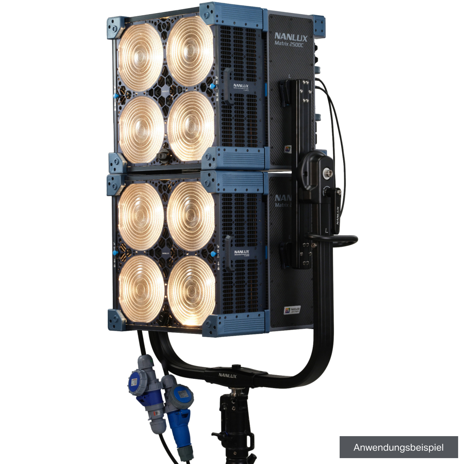 Nanlux Dual-Montagebügel YK-DH-MT25 für Studio-Scheinwerfer Matrix 2500B und 2500C
