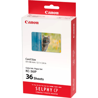 Canon Printkit Scheck-Kartengröße 36 Fotos für SELPHY CP Serie
