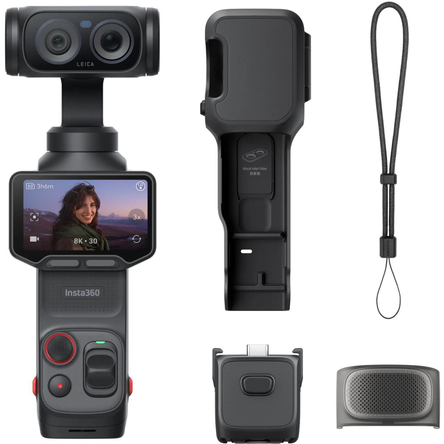 Insta360 Luna Ultra Standard Bundle nachtschwarz