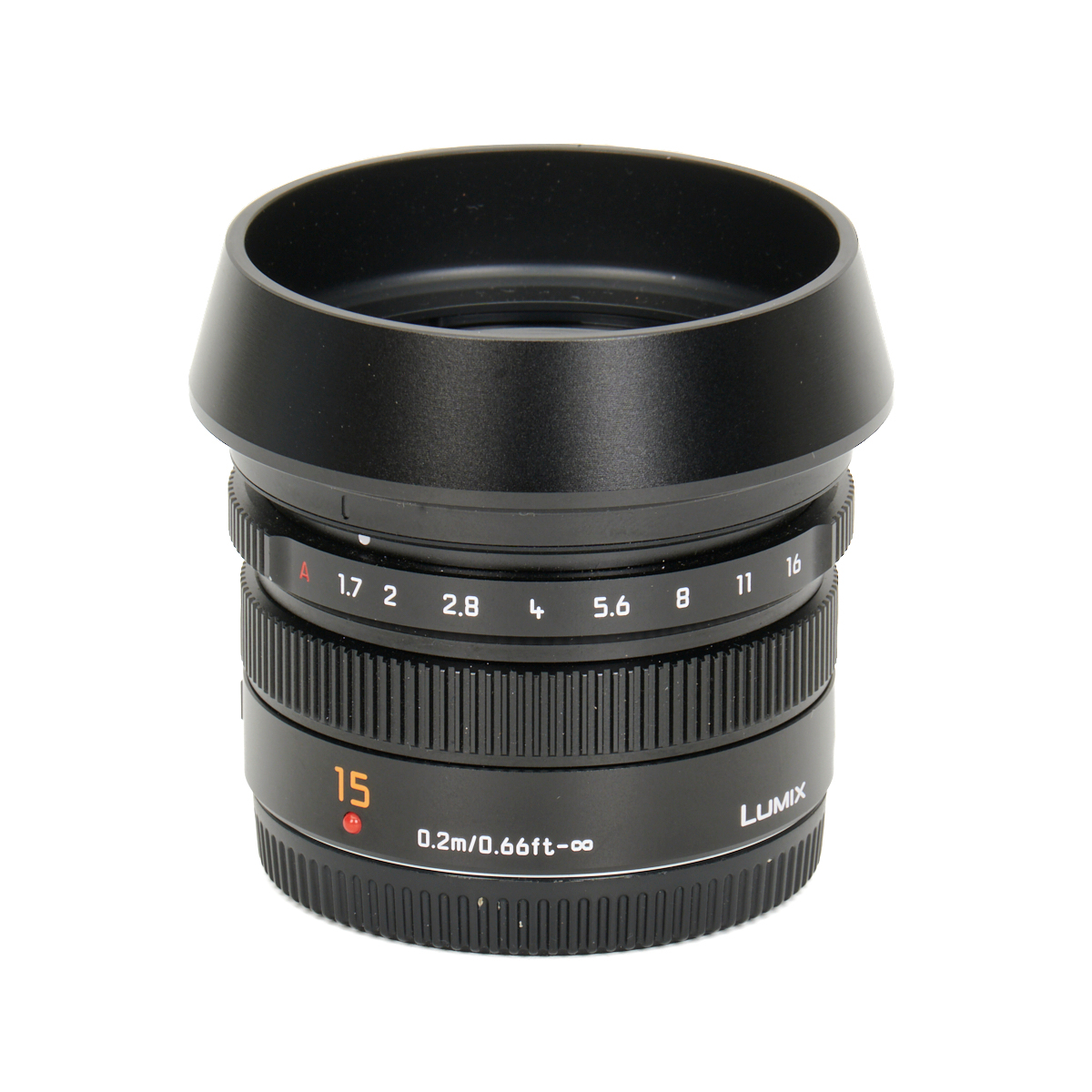 Panasonic LUMIX Leica DG SUMMILUX 15mm F1.7 Asph. für MFT-Mount gebraucht