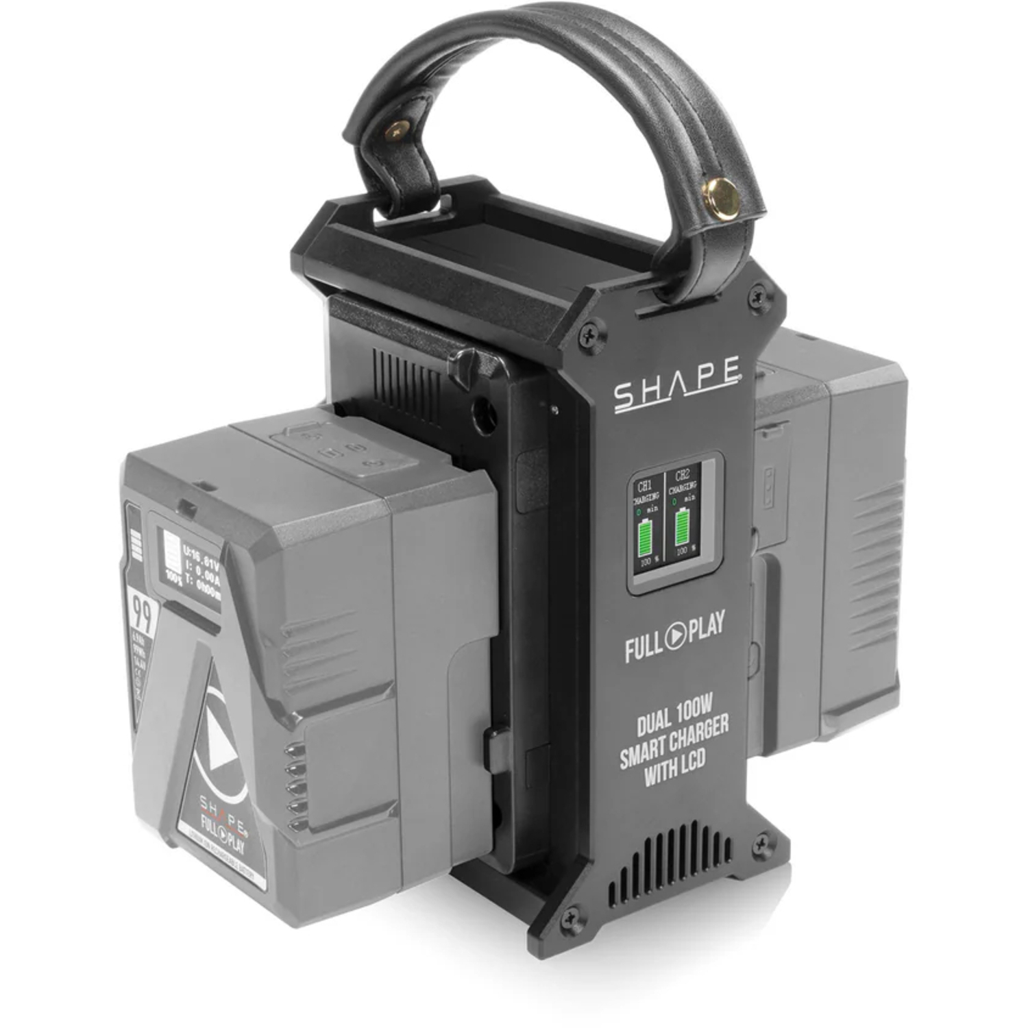 Shape Dual Schnellladegerät 100W für V-Mount Akku