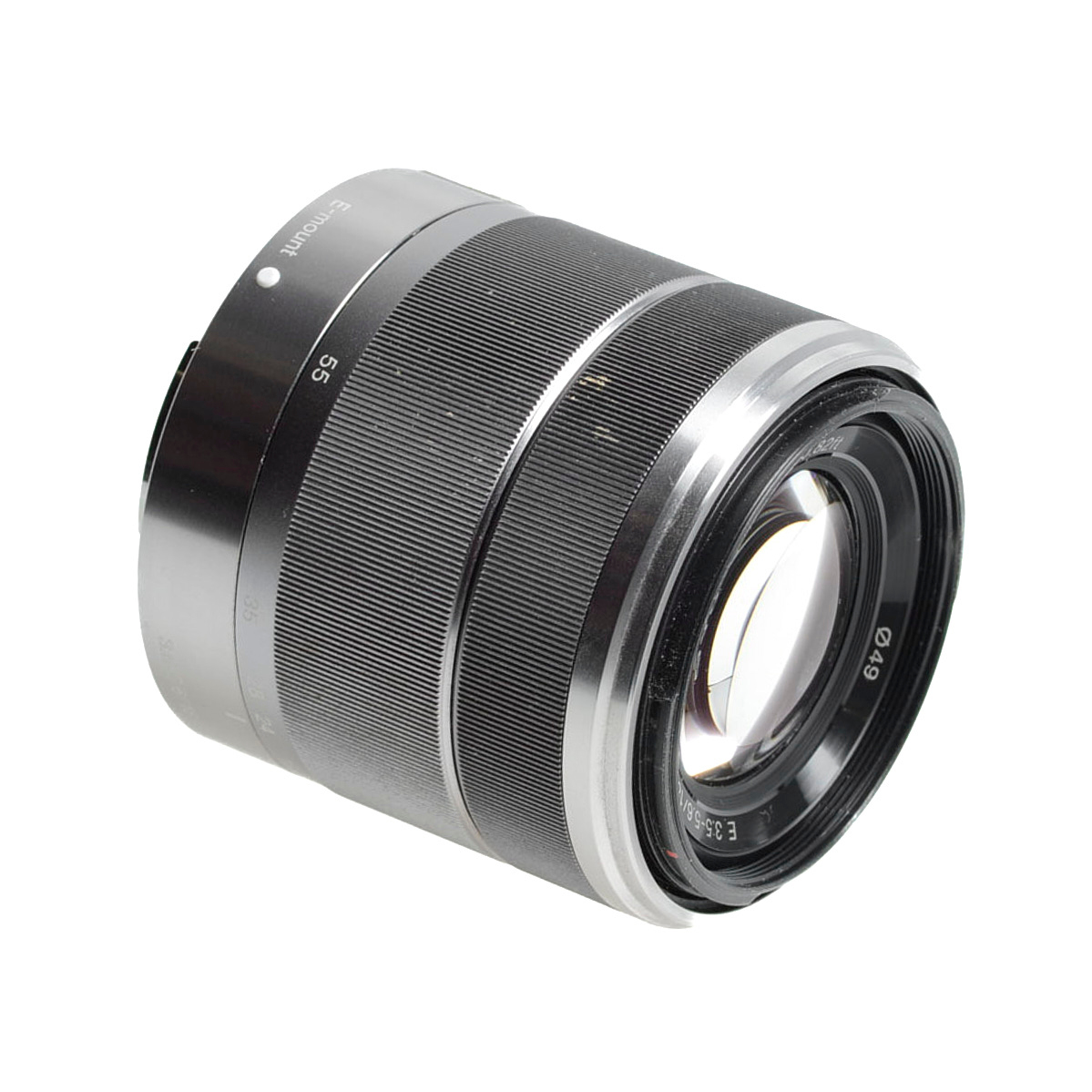 Sony SEL 18-55mm/ 3,5-5,6 E-Bajonett silber gebraucht