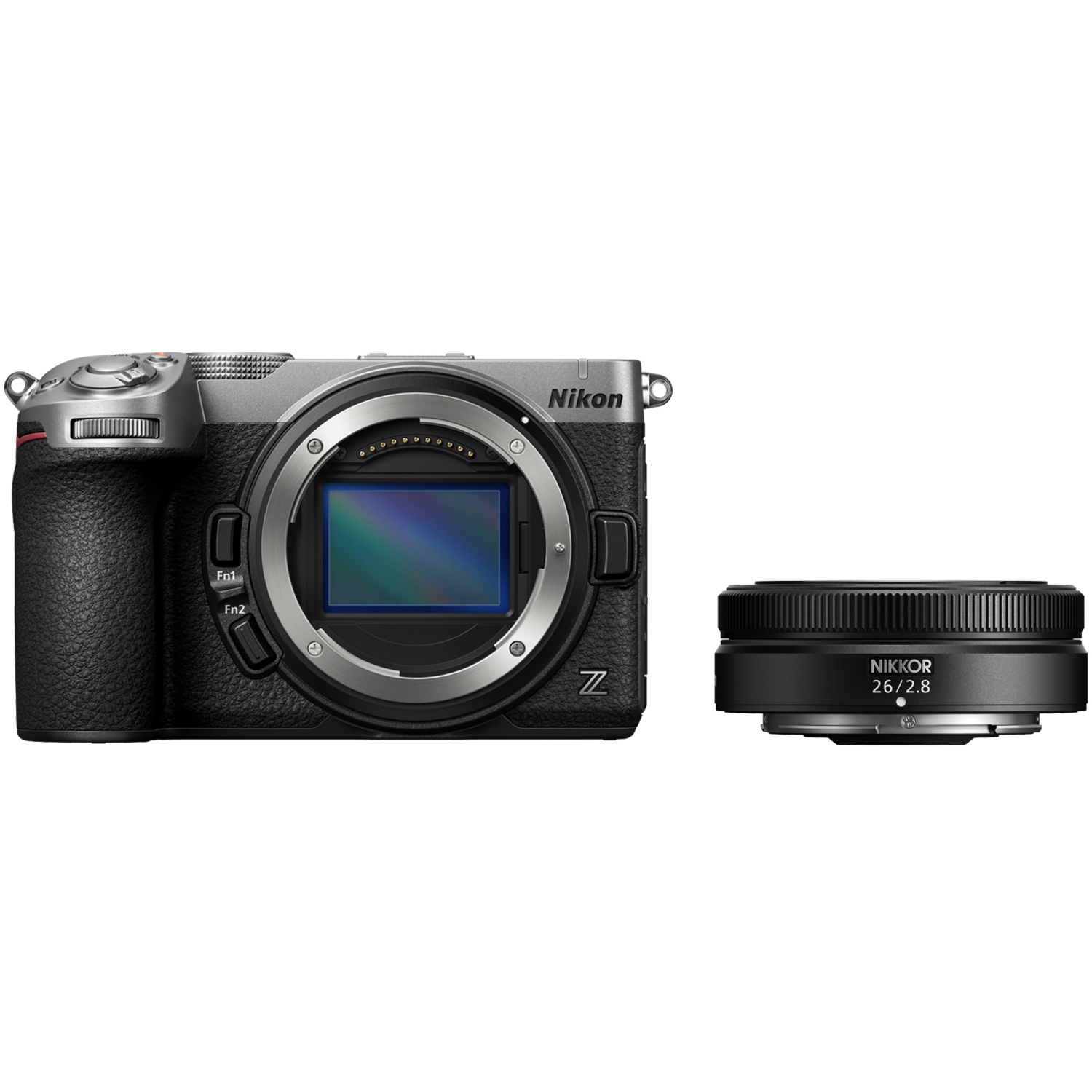 Nikon Z5 II C silber mit NIKKOR Z 26mm F2.8