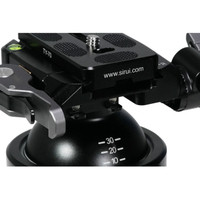Sirui Stativ SVS60 Carbon mit 2-in-1 Kugel- und Fluidkopf BH-60