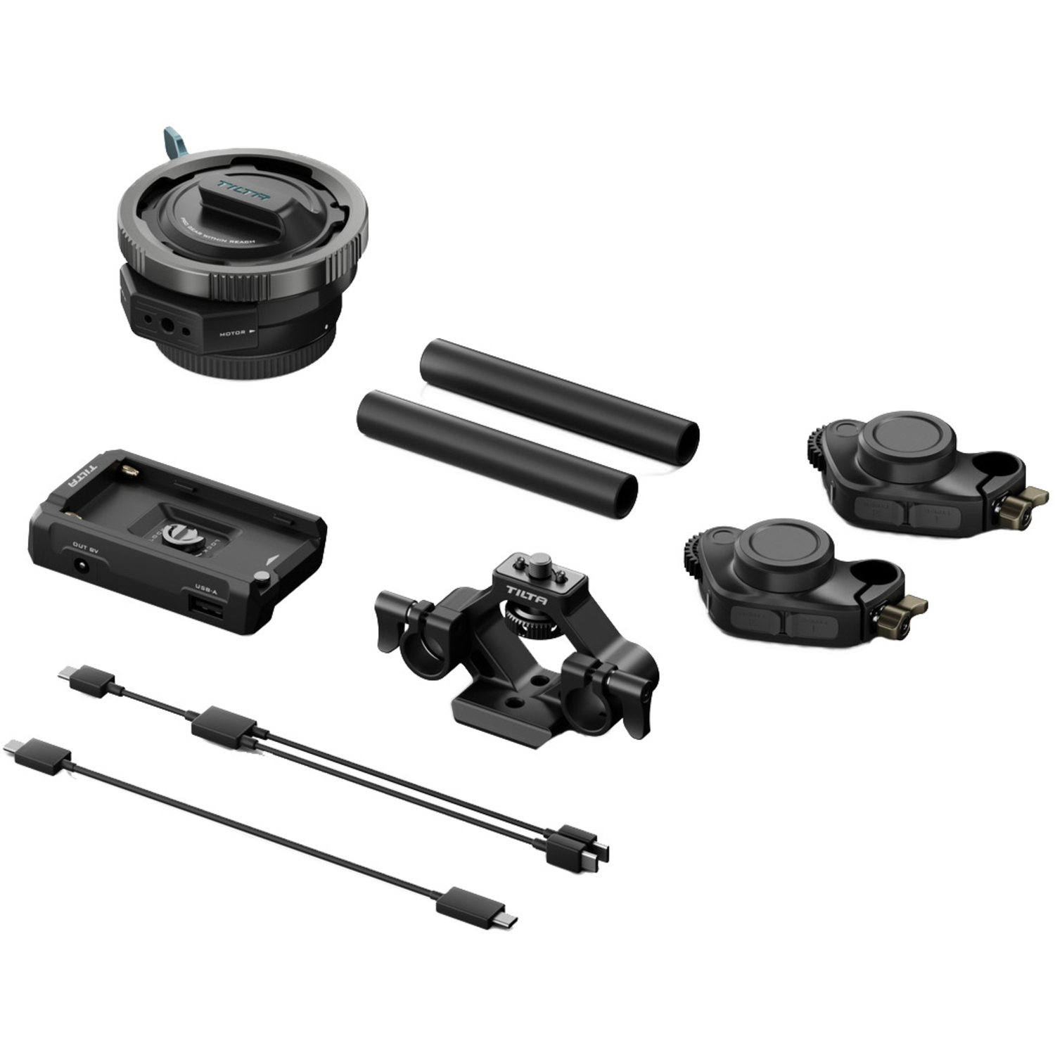 Tilta Autofokusadapter Nucleus Dual Nano II Motor für E-Mount Kameras und PL-Mount Objektiven