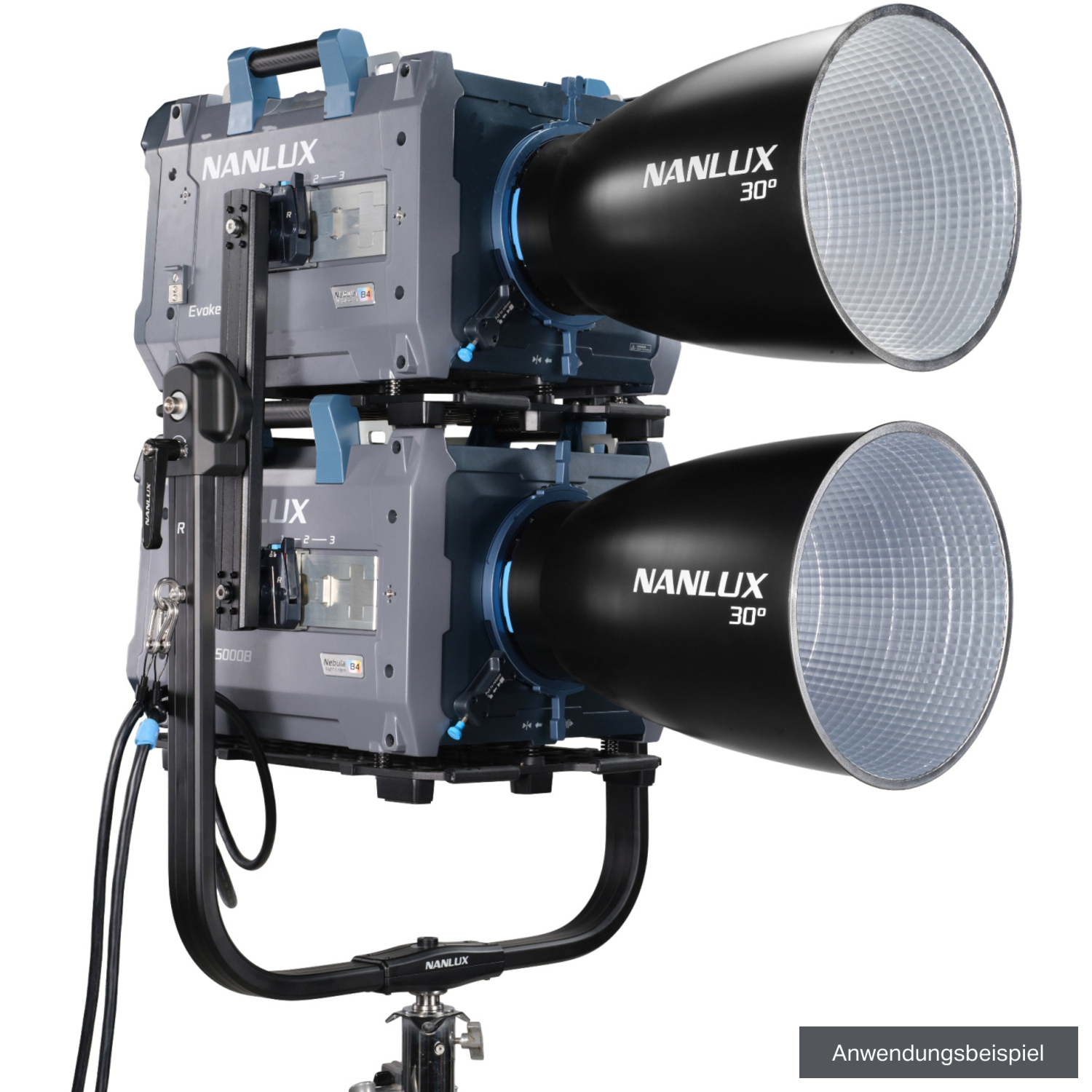 Nanlux Dual-Montagebügel YK-DH-EVL für Studio-Scheinwerfer Evoke 5000B