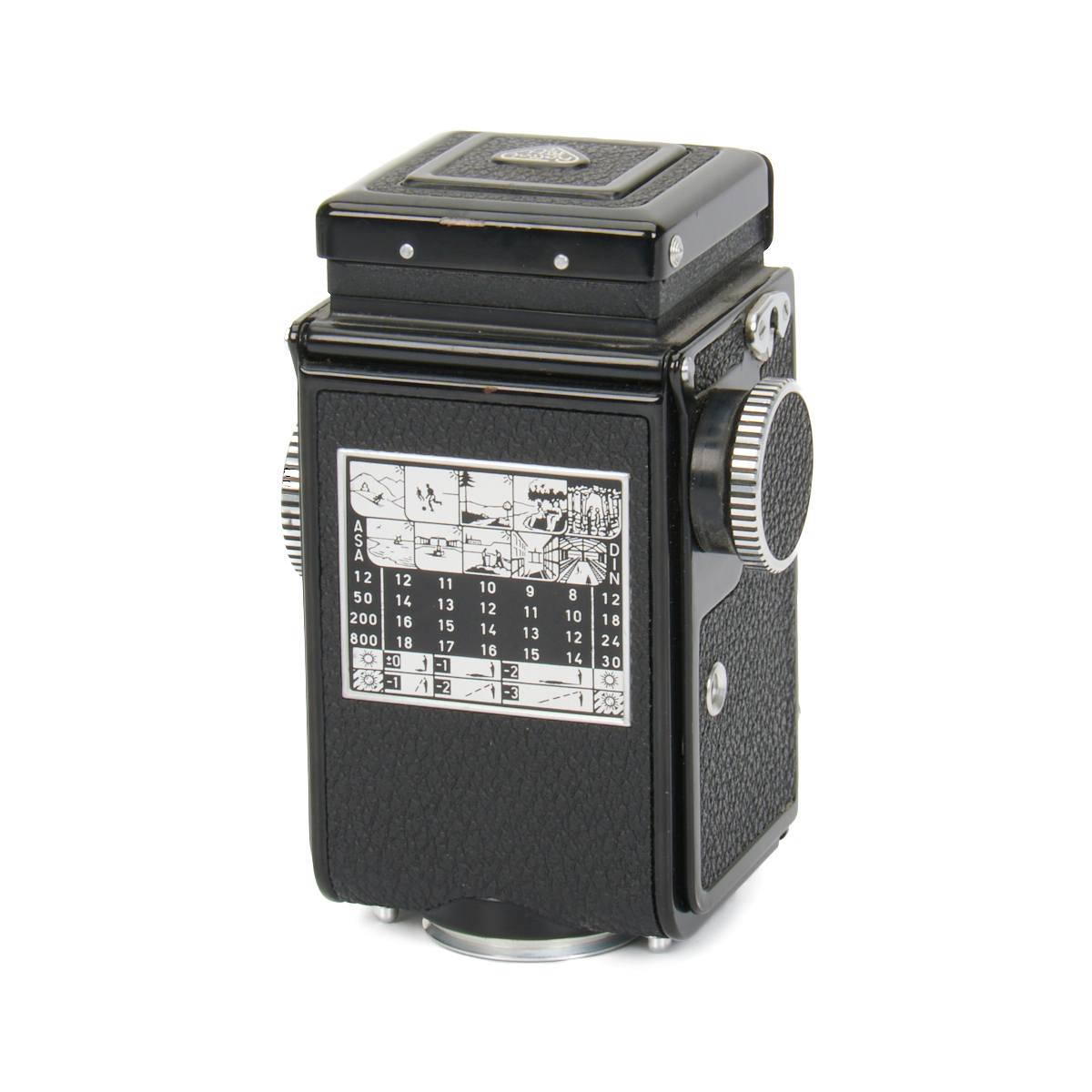 Rollei Rolleiflex 4x4 Schwarz gebraucht