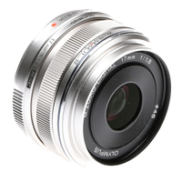 OM System M.Zuiko Digital 17mm F1.8 silber gebraucht