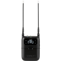 Shure Mobiles digitales Drahtlossystem SLXD35+ mit SLXD3+ Aufstecksender 