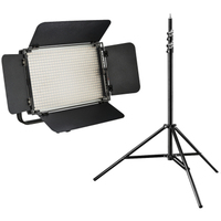 Walimex pro LED Leuchte Niova 600 Plus Bi-Color mit Stativ WT-806