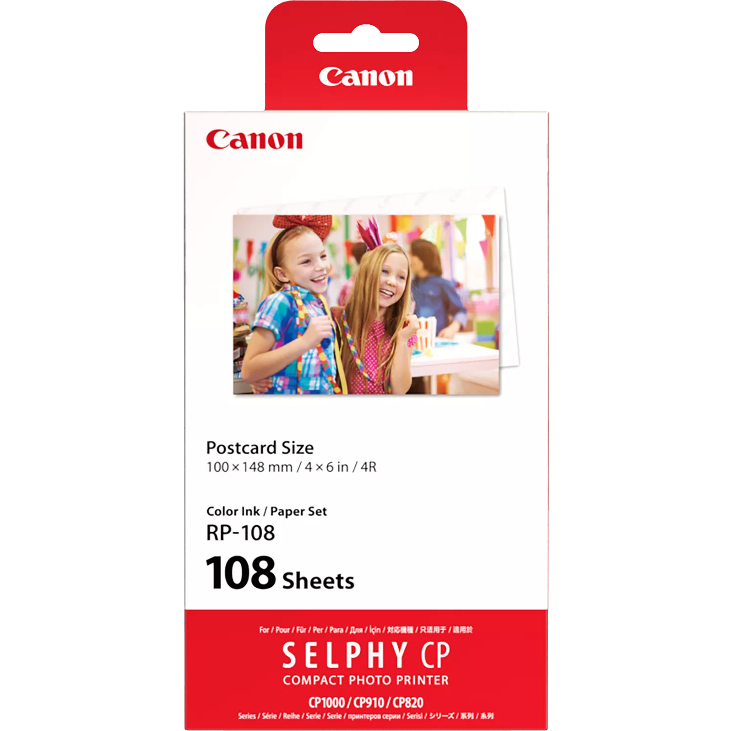 Canon RP-108 Set mit Fotopapier und Farbkassetten