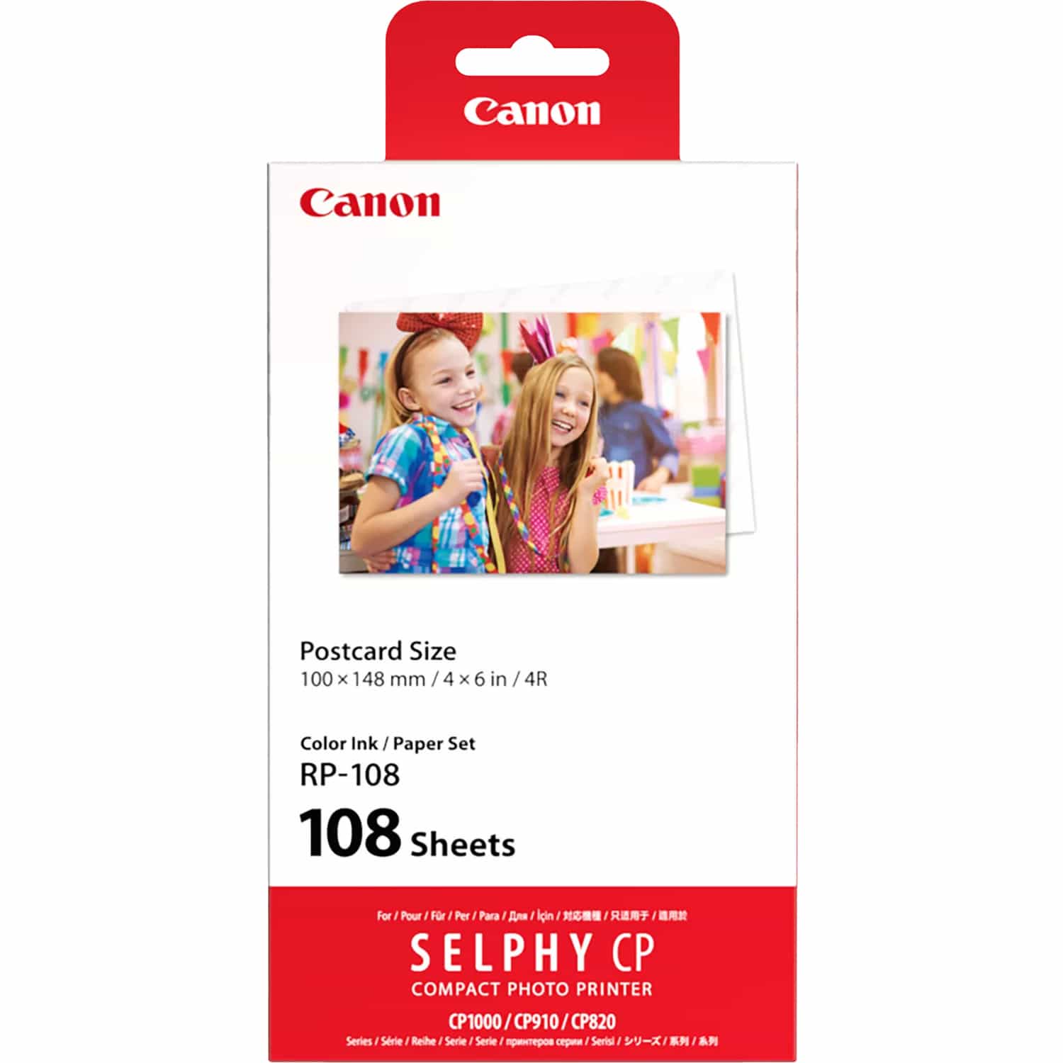 Canon RP-108 Set mit Fotopapier und Farbkassetten