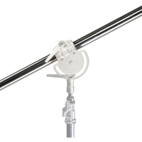 GlareOne Boom Arm universell mit Baby Pin Buchse 3/8" 120-240cm