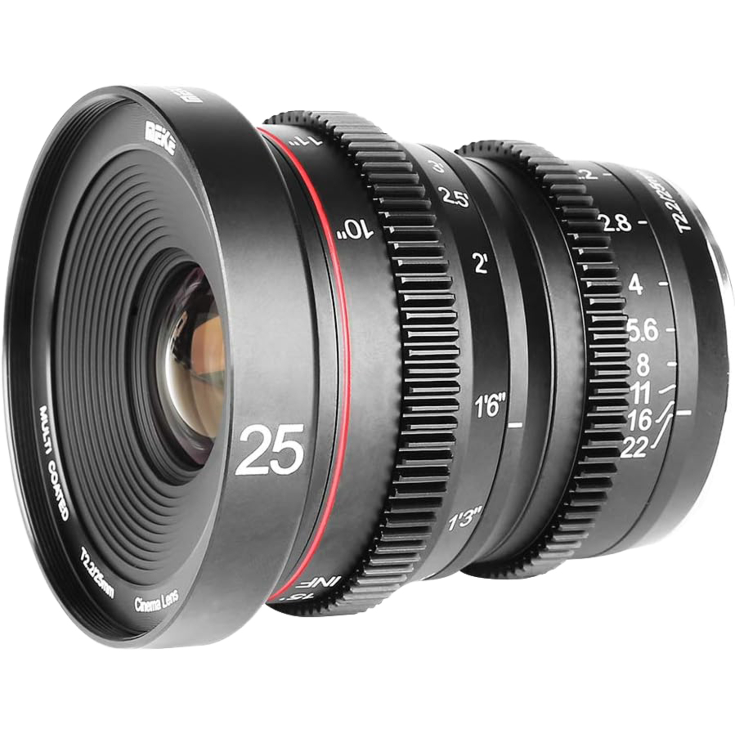 Meike 25mm T2.2 Cine für MFT-Mount