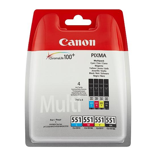 Canon CLI-551 C/M/Y/BK Multipack
