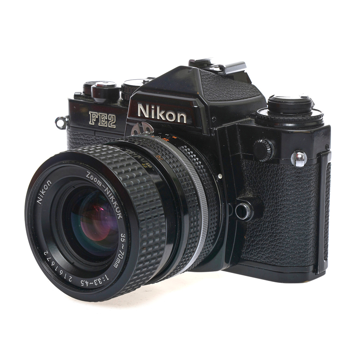 Nikon FE2 schwarz gebraucht