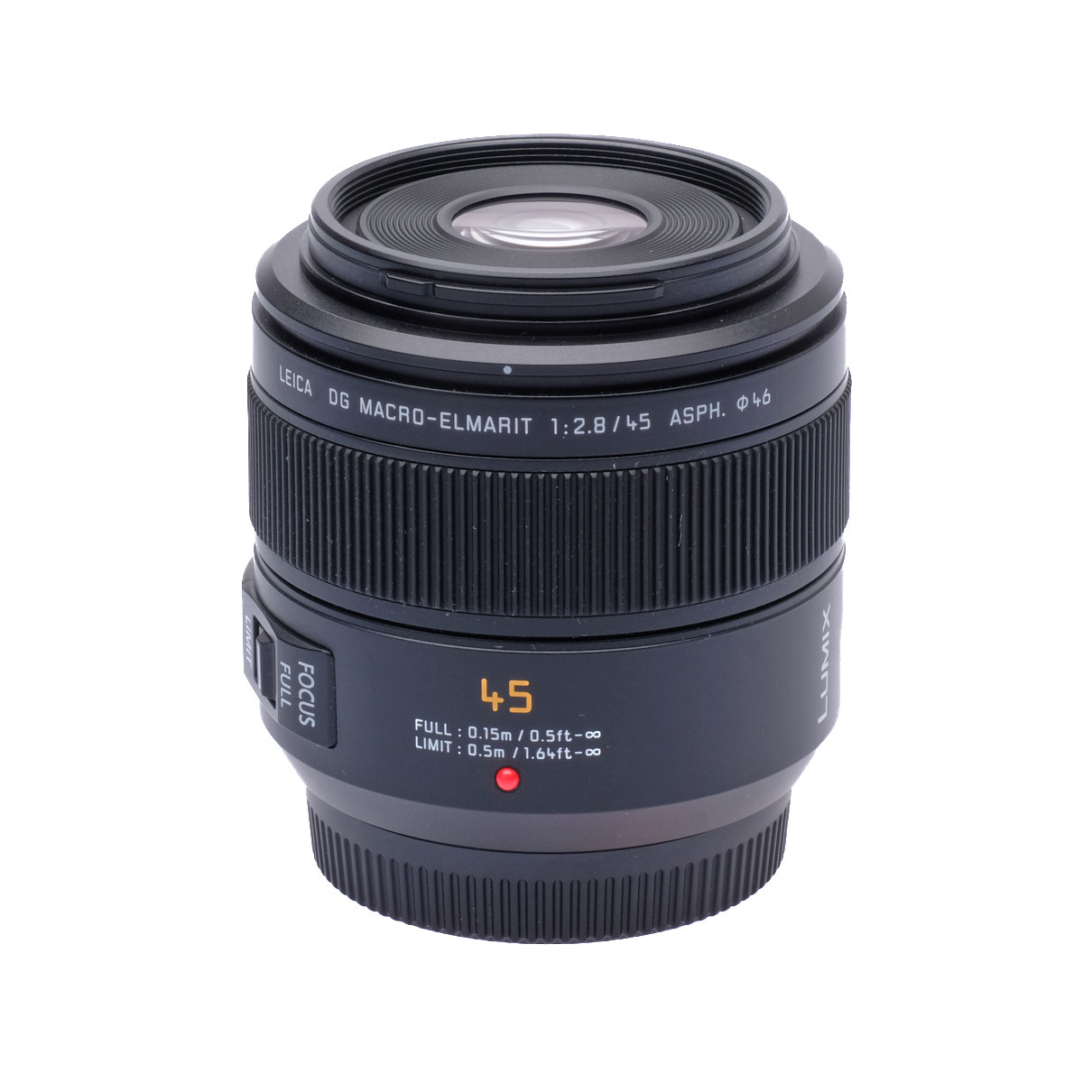 Panasonic LUMIX Leica DG Makro-Elmarit 45mm F2.8 Asph. OIS für MFT-Mount gebraucht