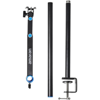 Amaran Lampenstativ Desk Clamp schwarz für Verge und Verge Max
