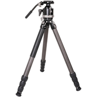 Sirui Stativ AM-324S Carbon mit 2-in-1 Kugel- und Fluidkopf BH-60
