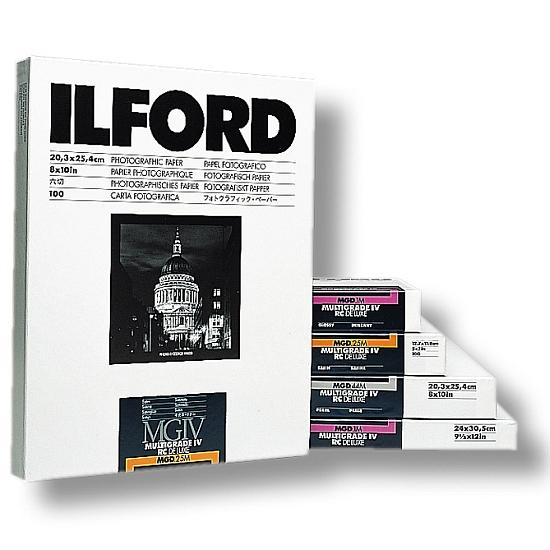 Ilford Multigrade RC 9 x 13 cm, 44M pearl, 100 Blatt