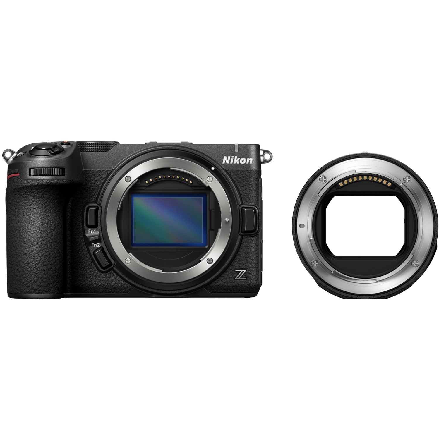 Nikon Z5 II C schwarz mit Bajonettadapter FTZ II