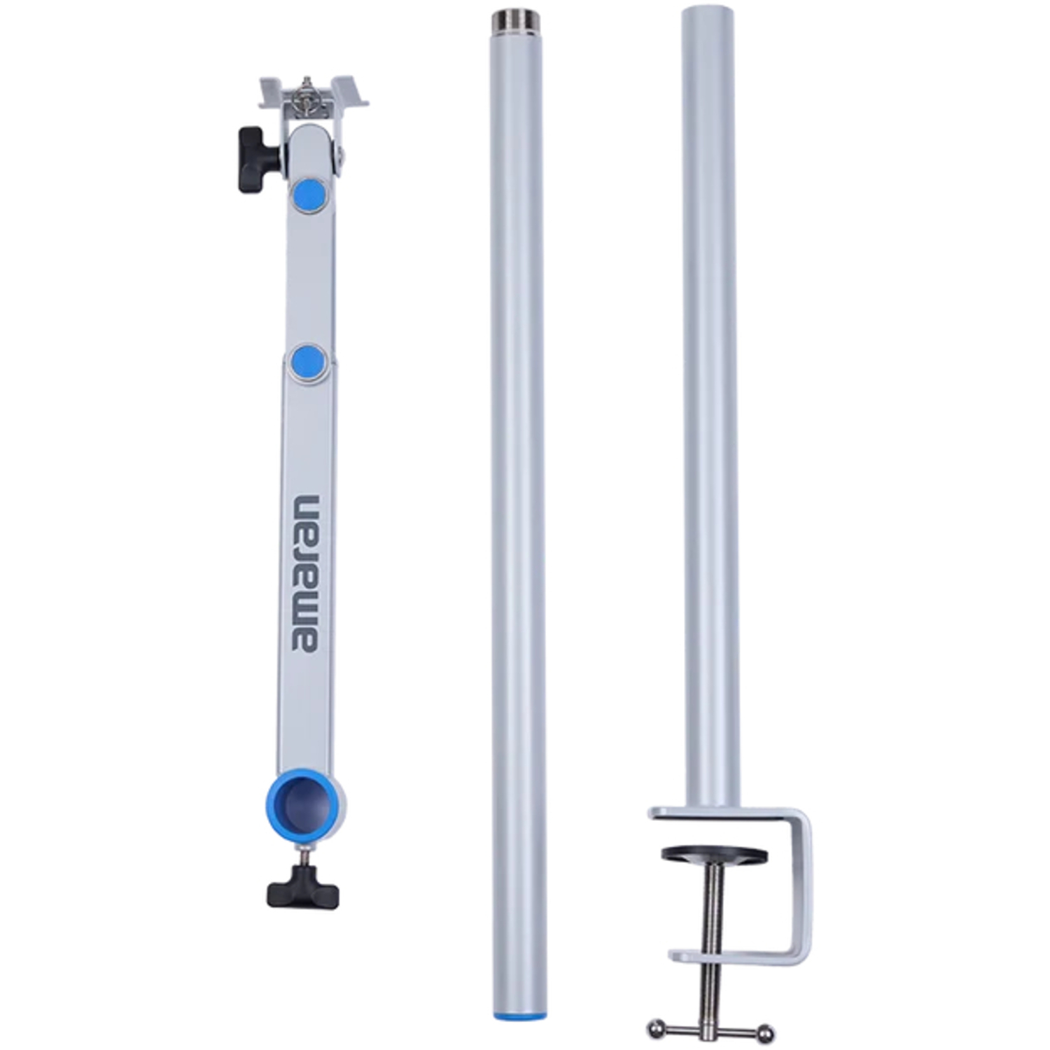 Amaran Lampenstativ Desk Clamp silber für Verge und Verge Max